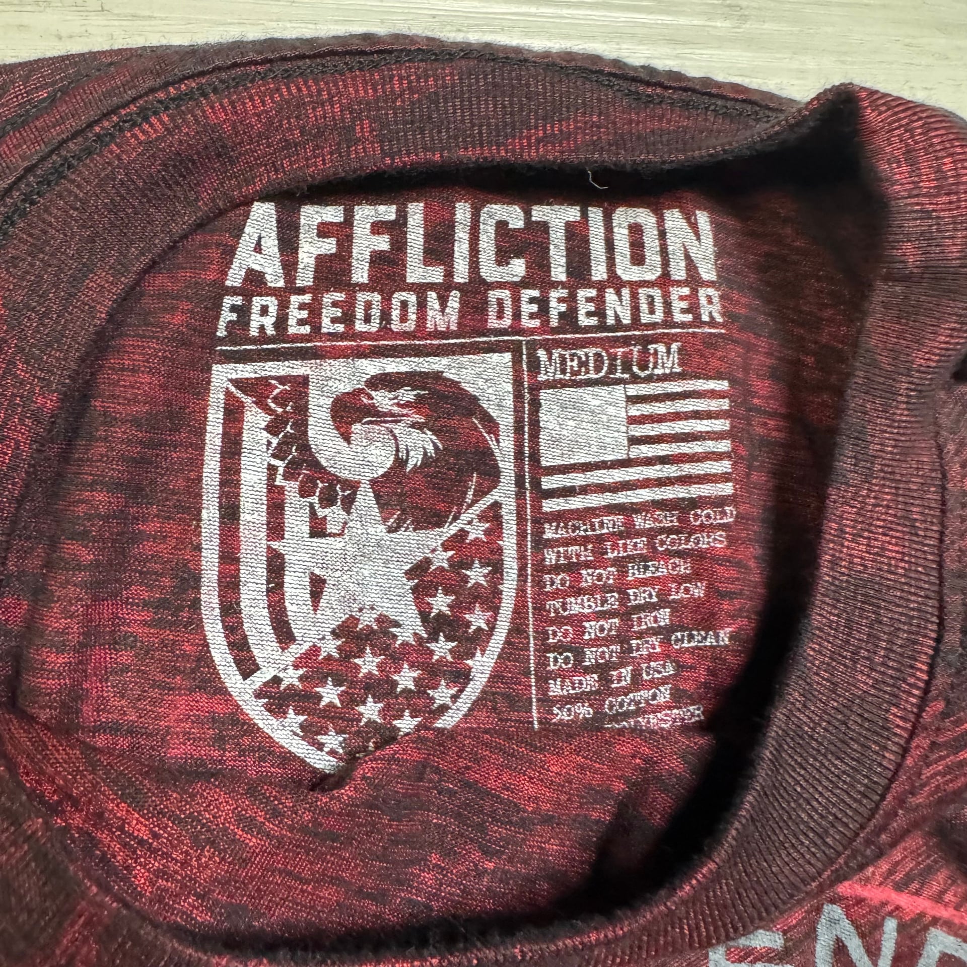Affliction Freedom Defender Tee (M) 4
