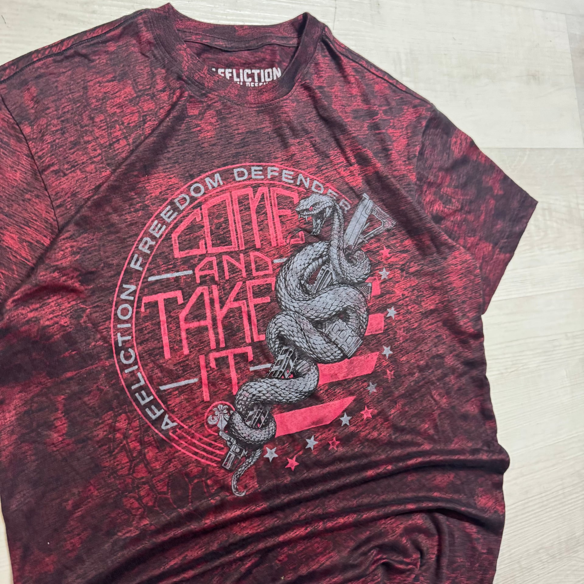 Affliction Freedom Defender Tee (M) 2