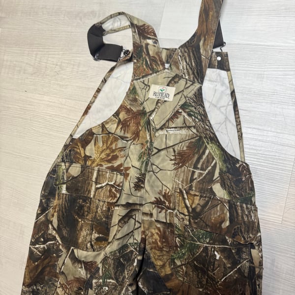 Vintage Redhead Hunting Suit Realtree Camouflage One Piece Coveralls USA Large