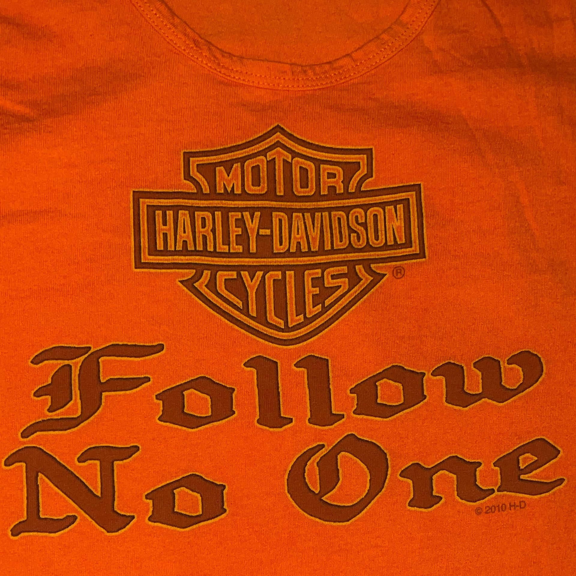 Harley-Davidson Road Runner San Benito TX Biker Tank Top White Tag 4