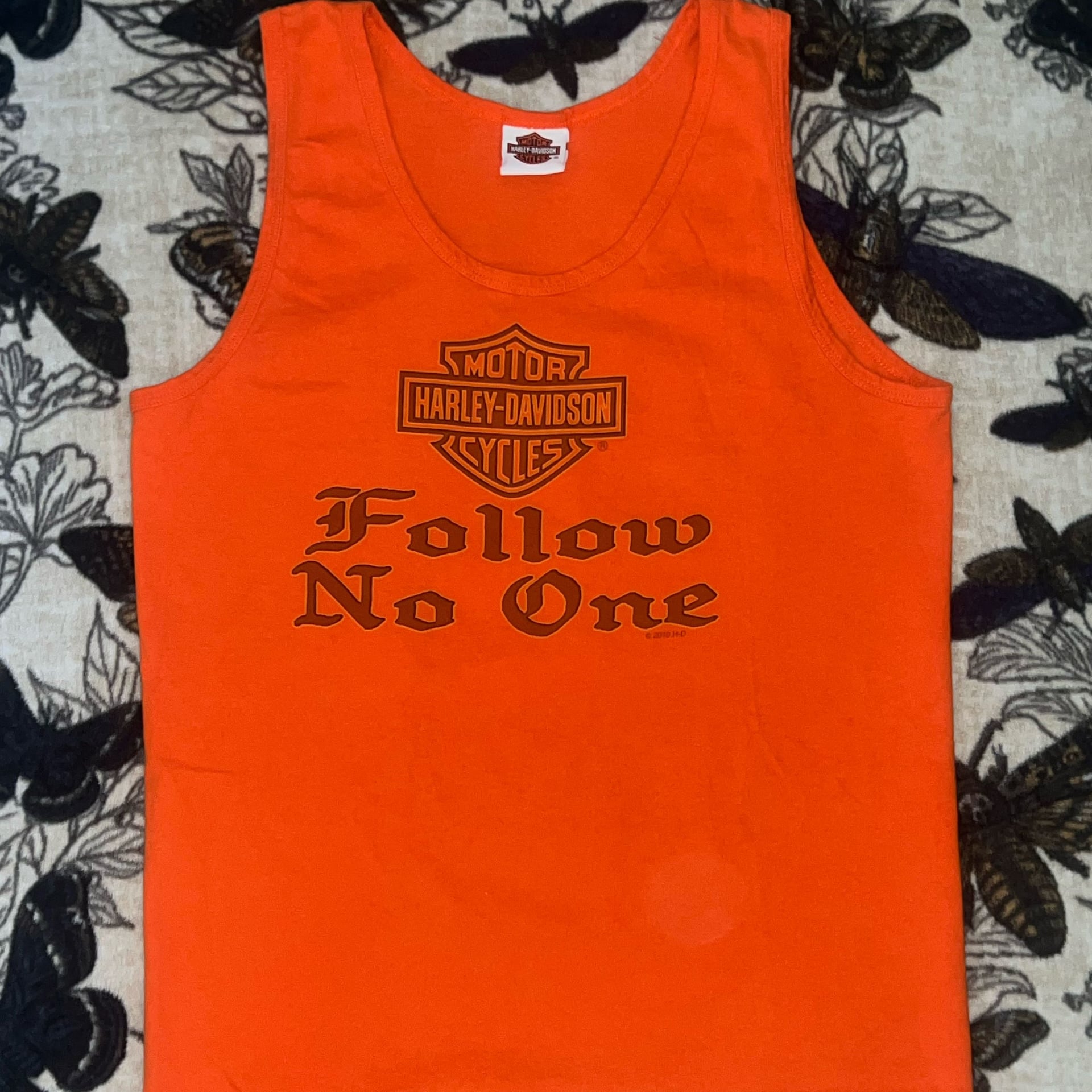 Harley-Davidson Road Runner San Benito TX Biker Tank Top White Tag 3