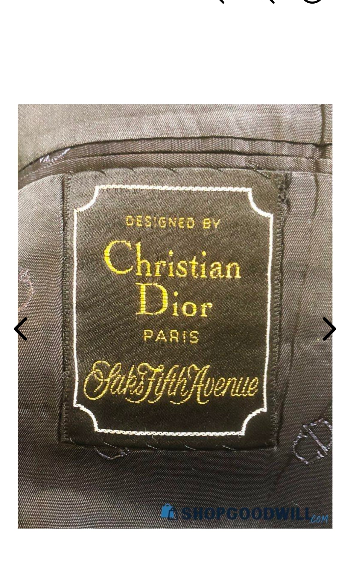 Christian Dior Saks Fifth Avenue Designer Jacket 1