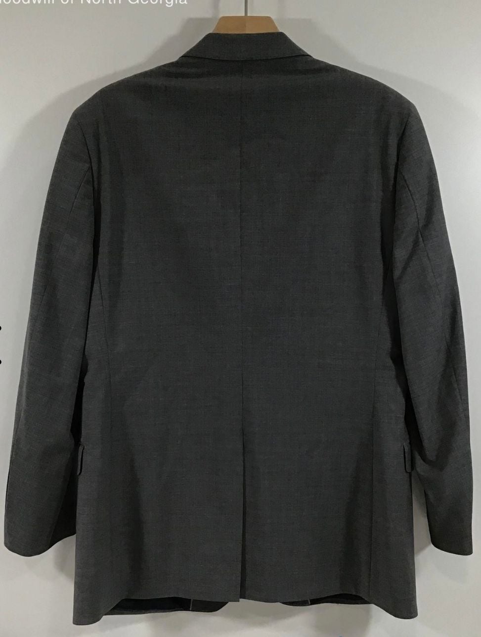 Brooks Brothers Suit Jacket 40 L Gray Striped Wool 346 size 42R Stretch Luxury Designer 3