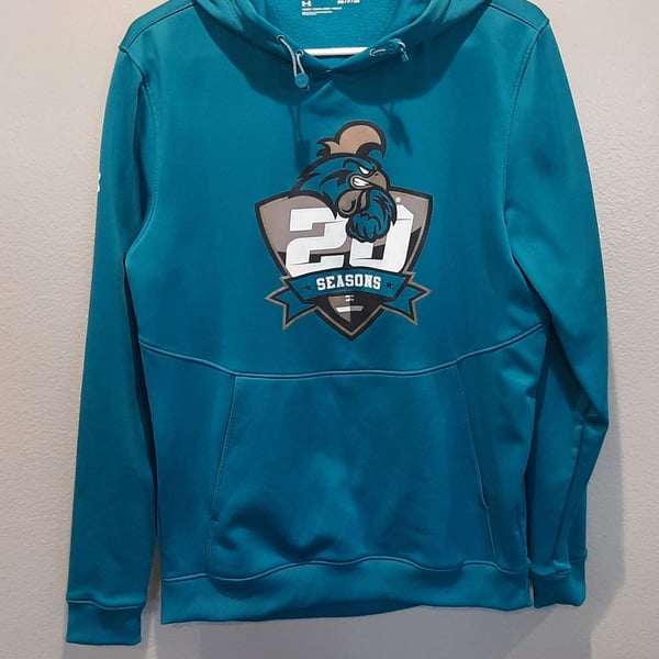 Miami Dolphins Under Armour  Fan - Hoodie - Aqua/Green Size S/M unisex