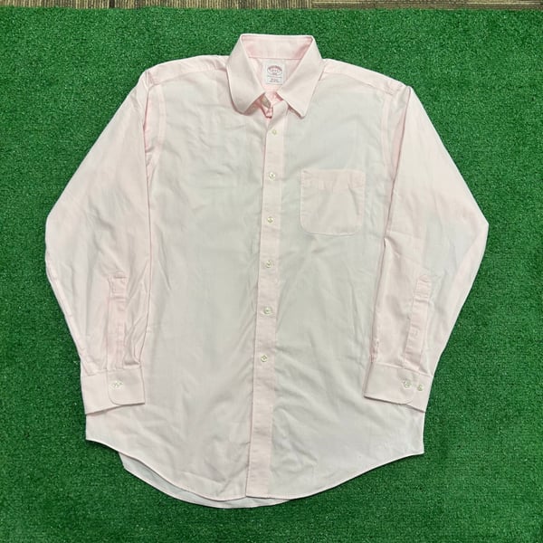 Brooks Brothers Pink Spread Collar Dress Shirts for Men size 16 4/5