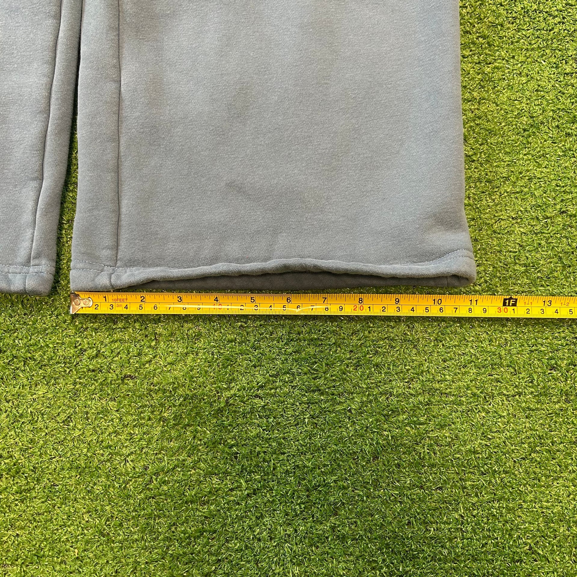Casual Blue Wide-Leg baggy thick heavy weight Sweatpants 11 inch leg opening 5