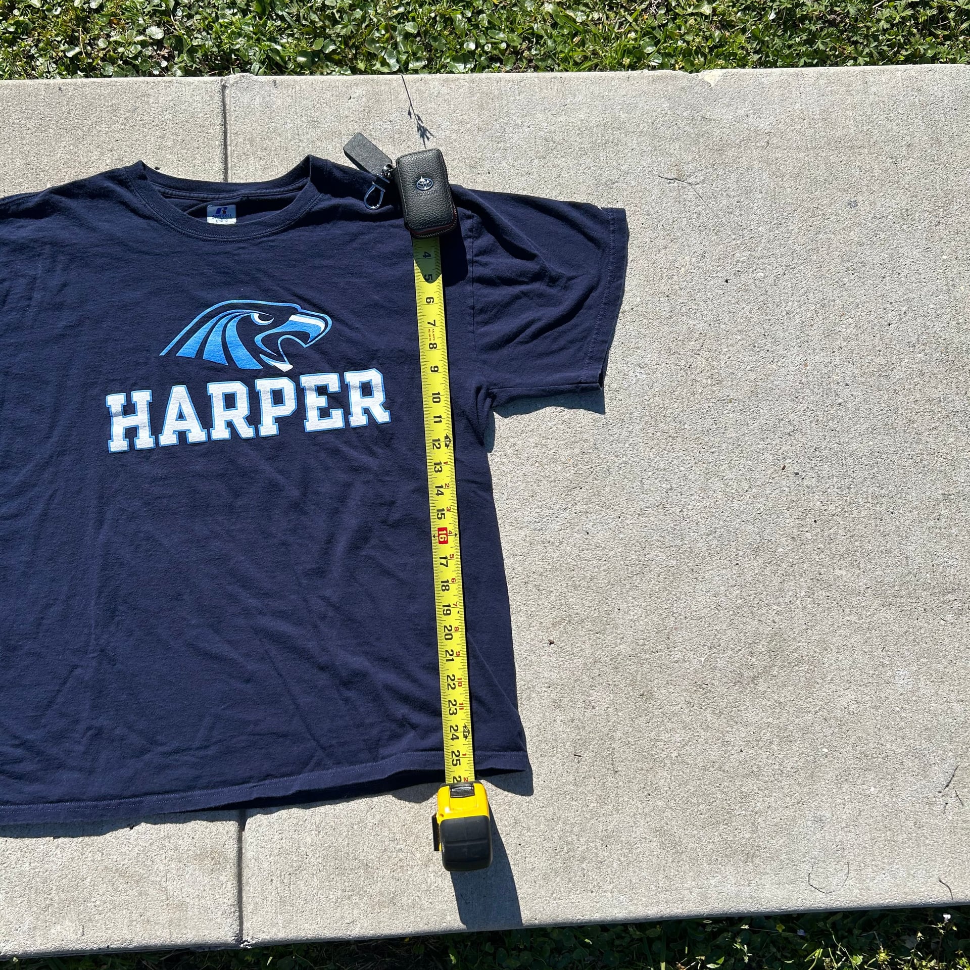 Harper College Navy T-Shirt 2
