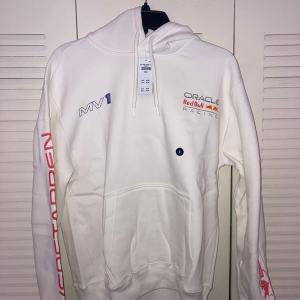 Men's Relaxed Oracle Red Bull Racing Graphic Hoodie