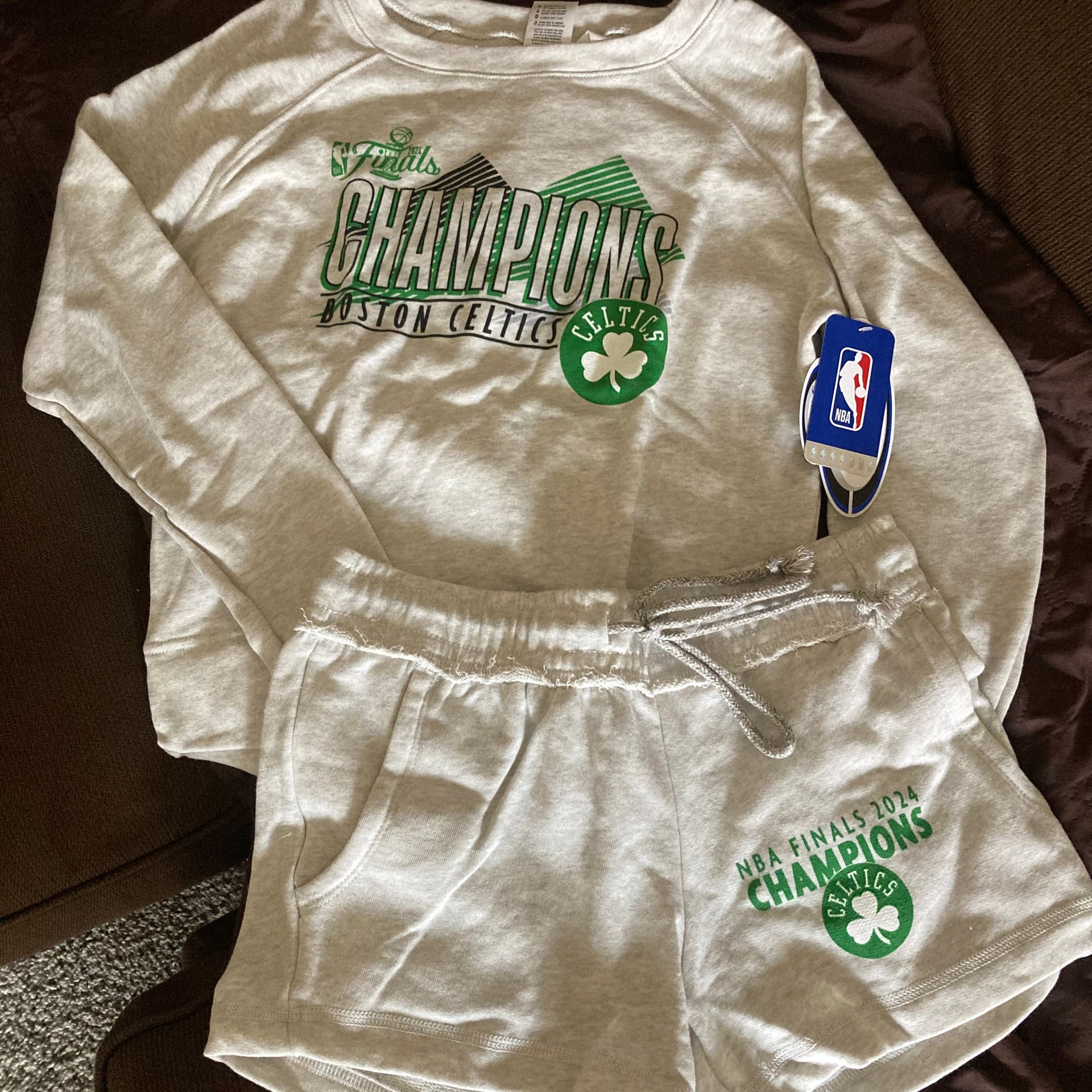 Boston Celtics NBA Finals Champions Sweatsuit Set 1