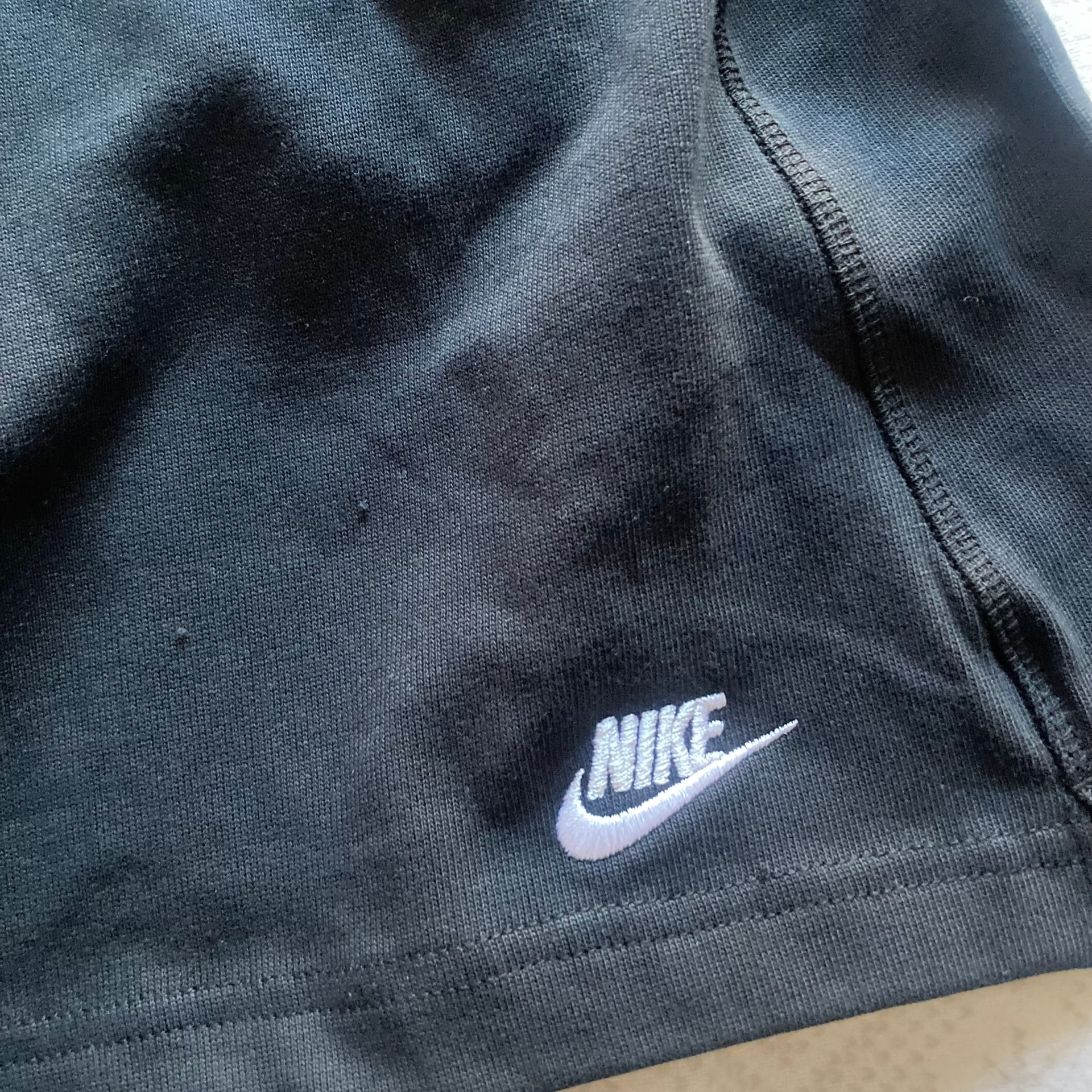 Nike Shorts 1X Black Sportswear Club Fleece Mid-Rise 2