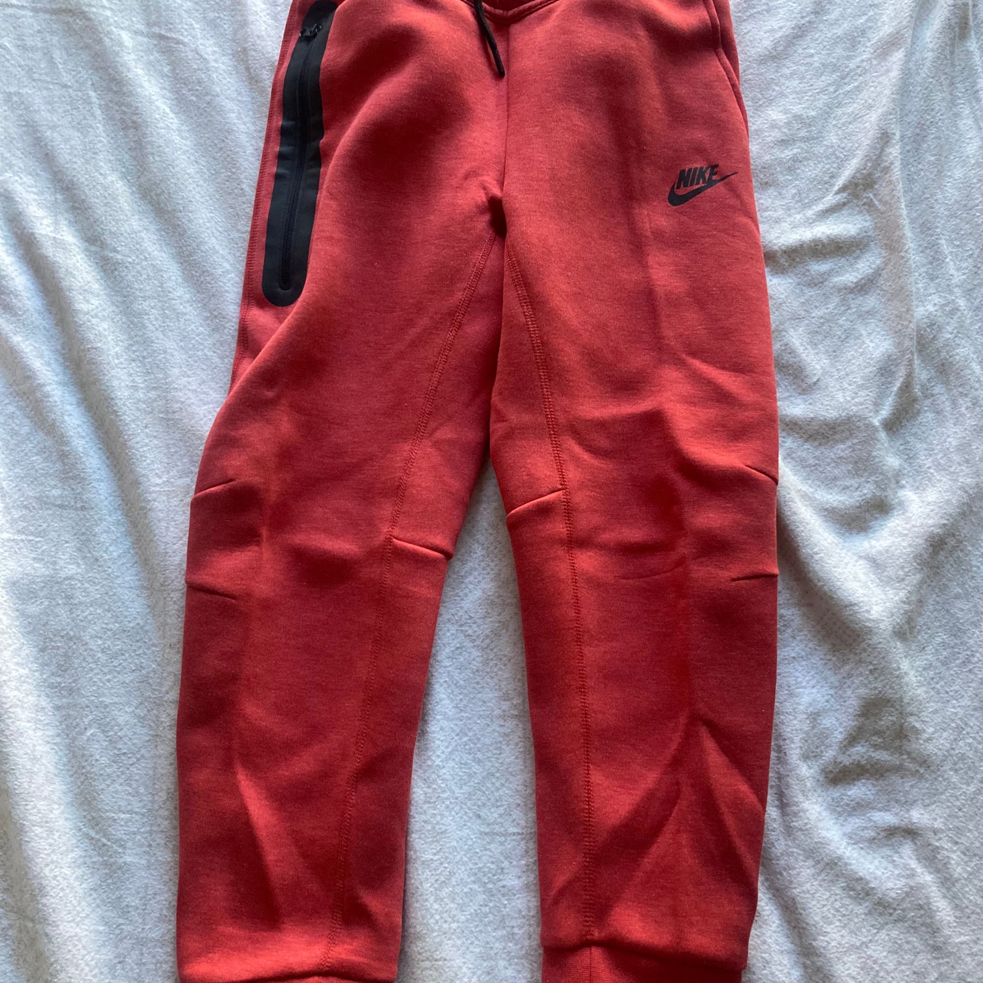 Nike Sportswear Tech Fleece Sweatpants Red Kids Size medium- US 1