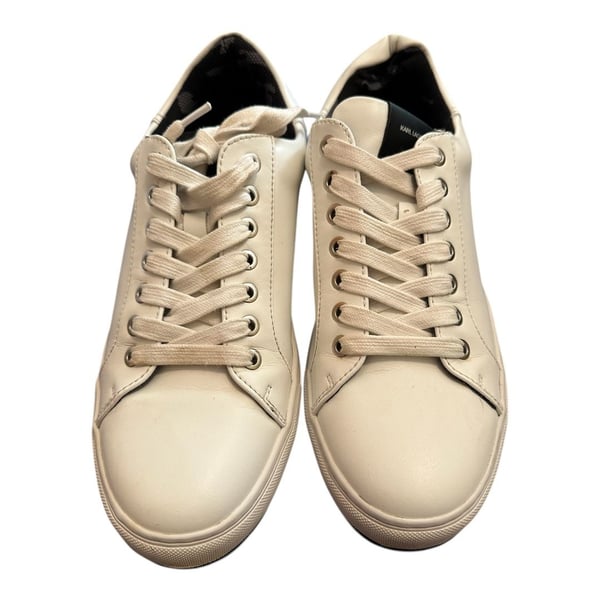 Karl Lagerfeld Leather Sneakers Mens Size 9.5