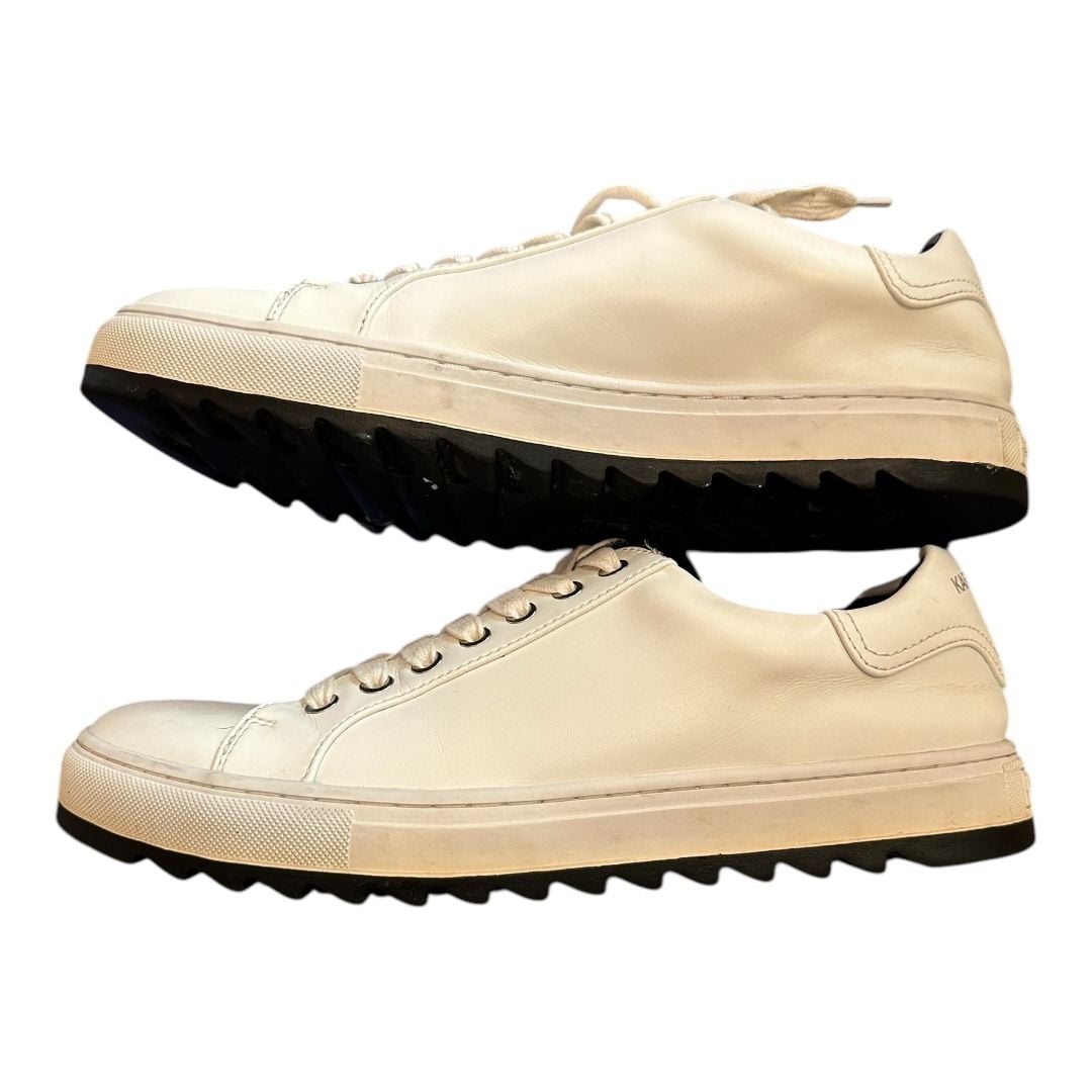 Karl Lagerfeld Leather Sneakers Mens Size 9.5 3
