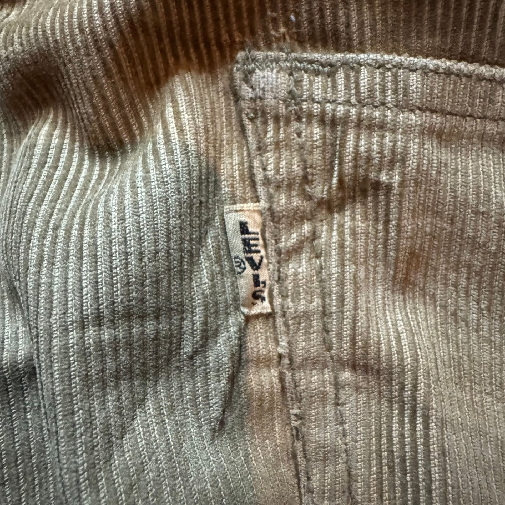 👖RARE Vintage Levi’s BIG E Corduroy Pants – Rare & Rugged! 👖 5