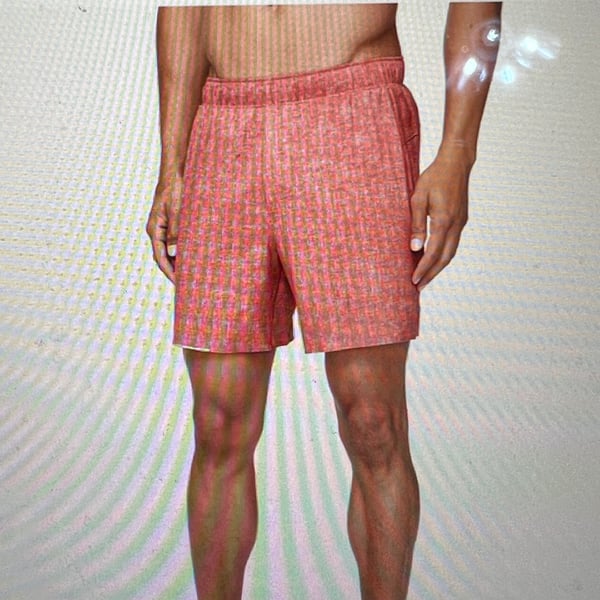 Lululemon Surge Short *Liner 6"
Sunbleached Cayenne Multi Men’s XL