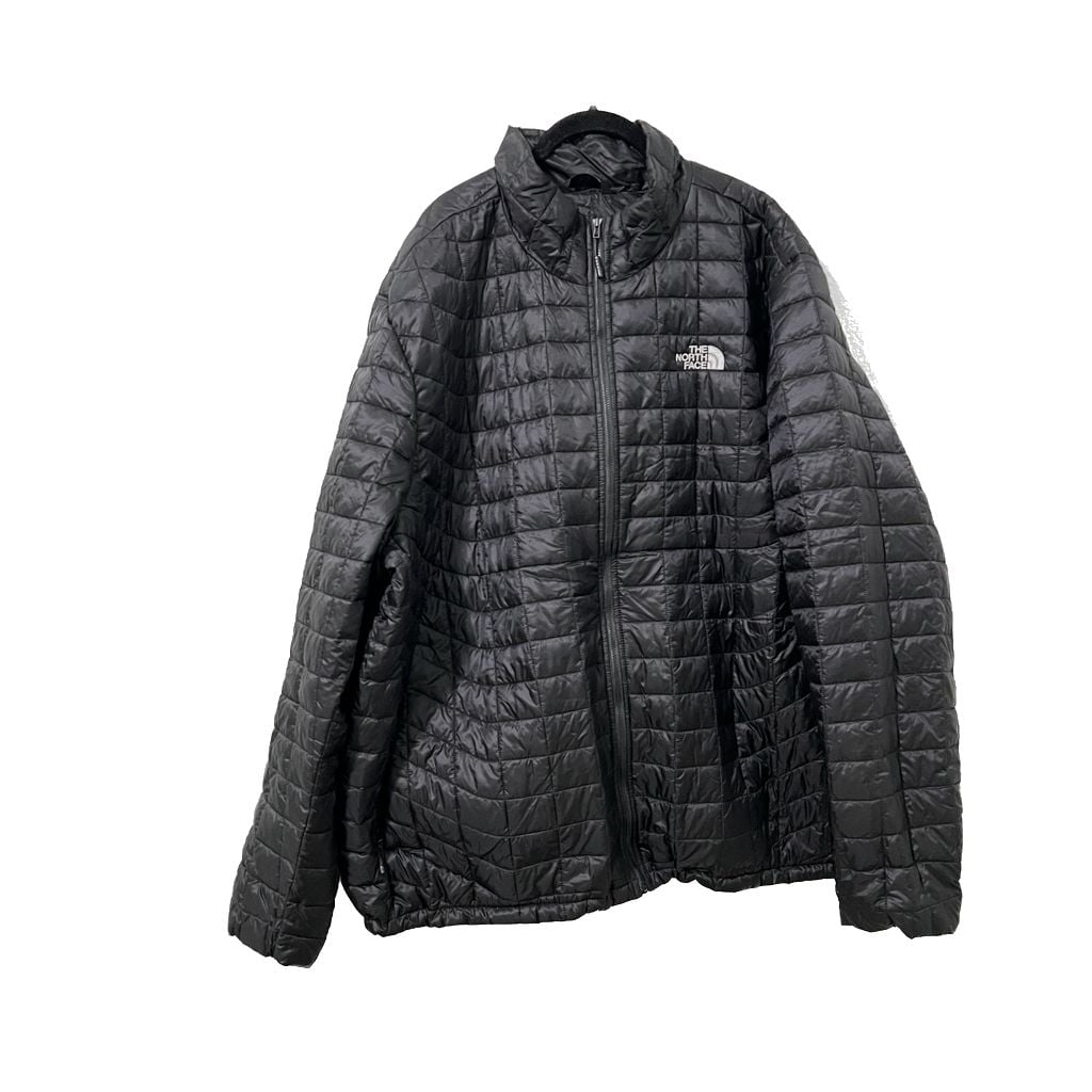 The North Face TNF Zip Up Thermoball Down Puffer Jacket Mens Size XXXL 3XL Embroidered 2