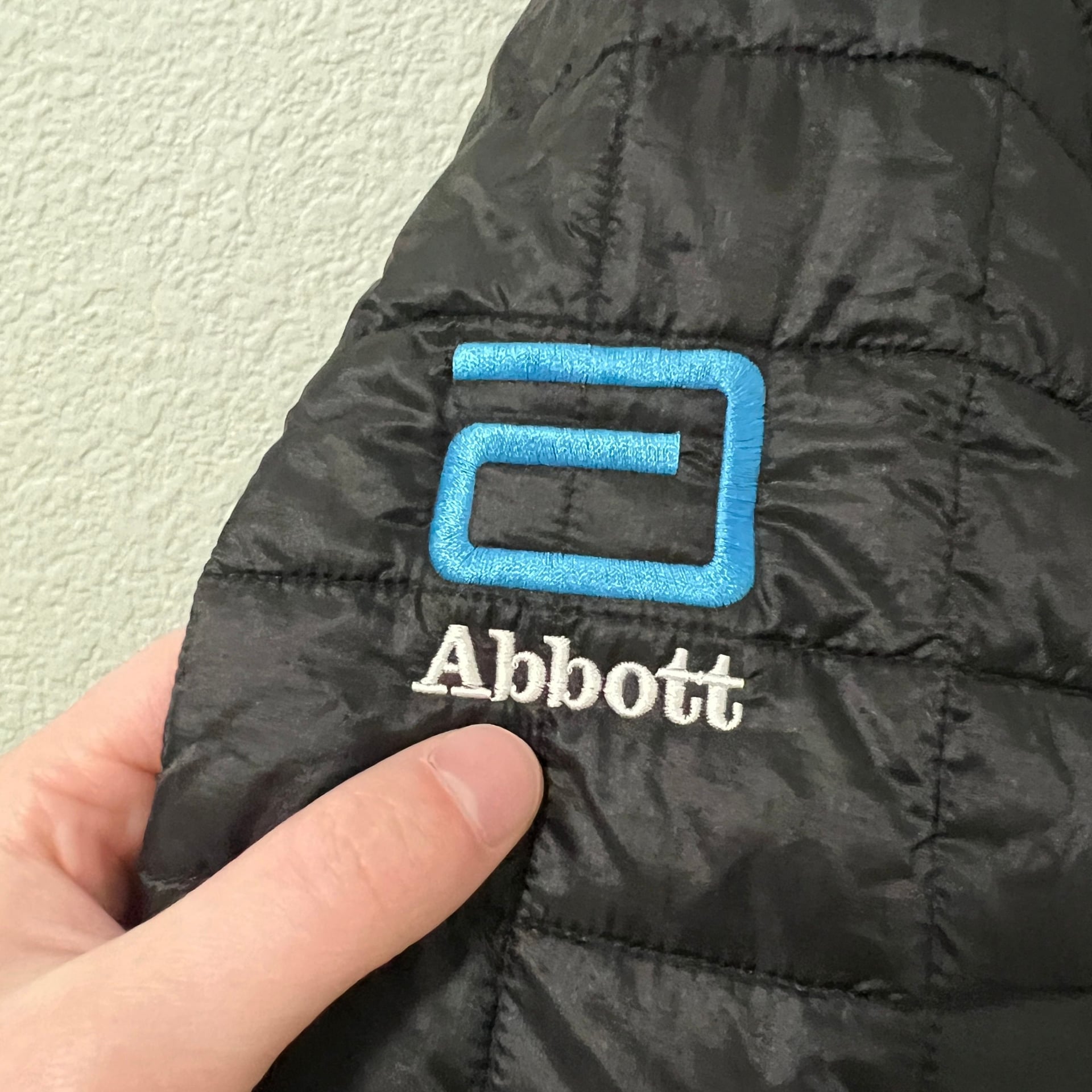 The North Face TNF Zip Up Thermoball Down Puffer Jacket Mens Size XXXL 3XL Embroidered 4