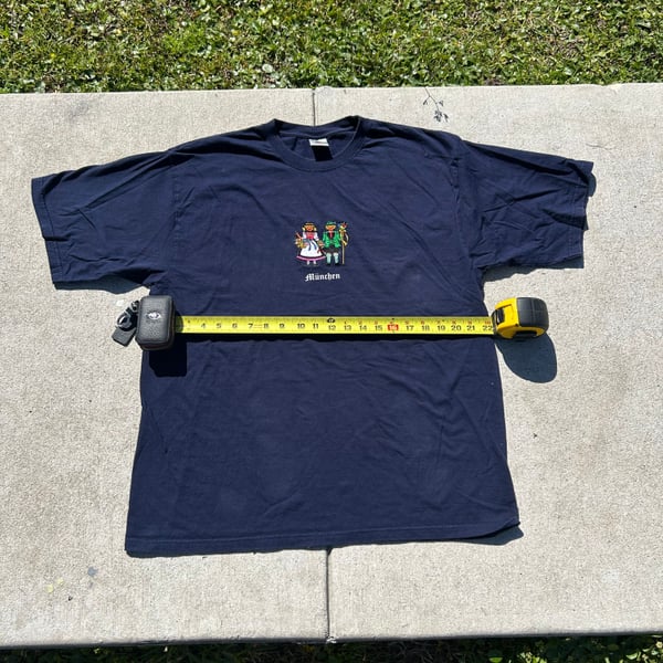 Vintage Jerzees München Graphic T-Shirt