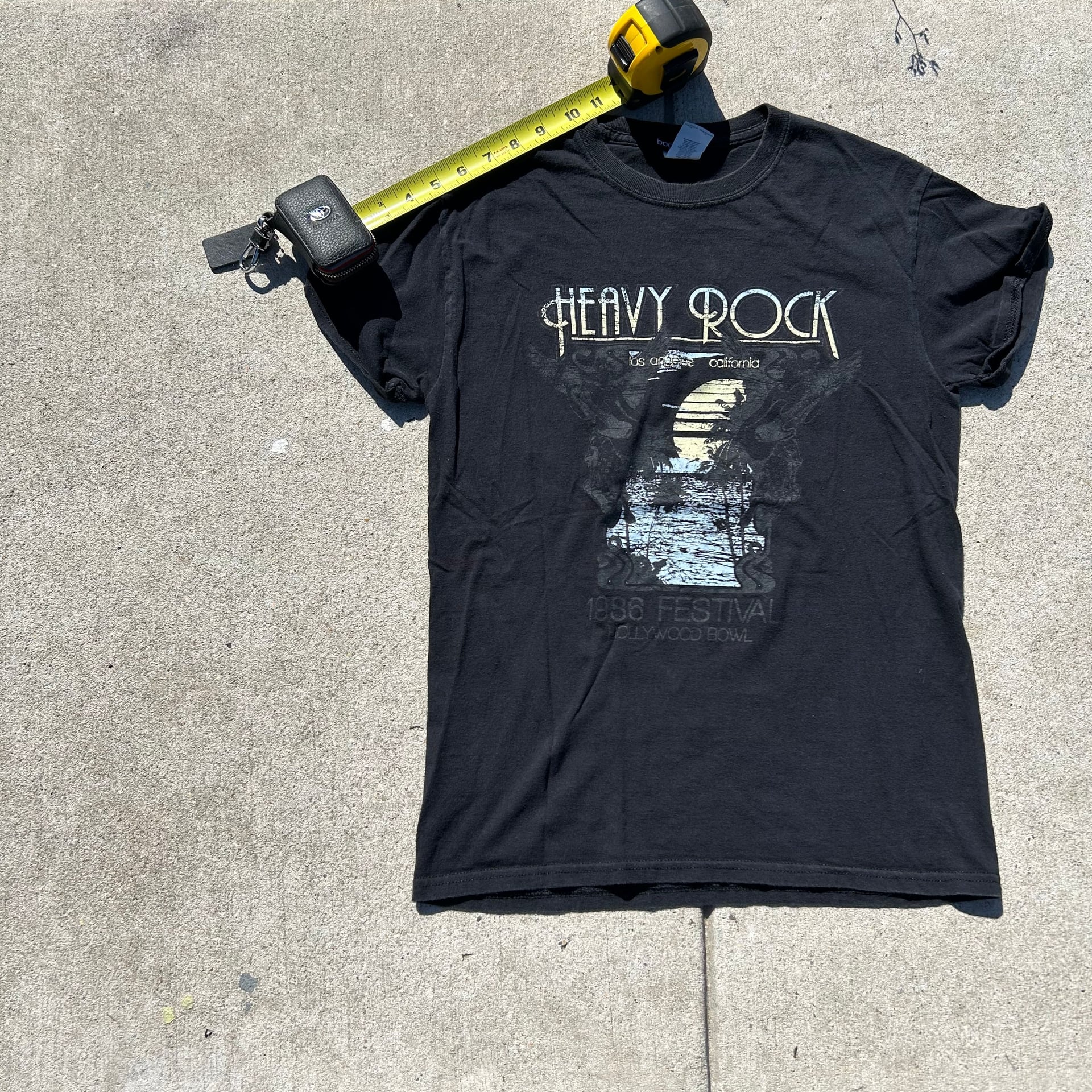 Vintage 1986 Heavy Rock Festival T-Shirt 3