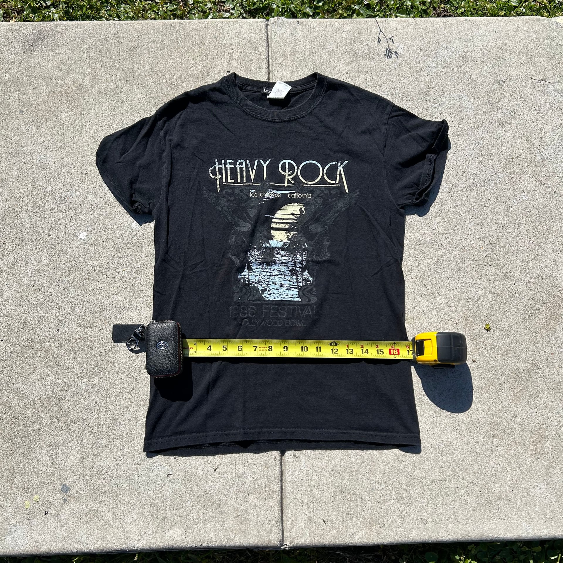 Vintage 1986 Heavy Rock Festival T-Shirt 1