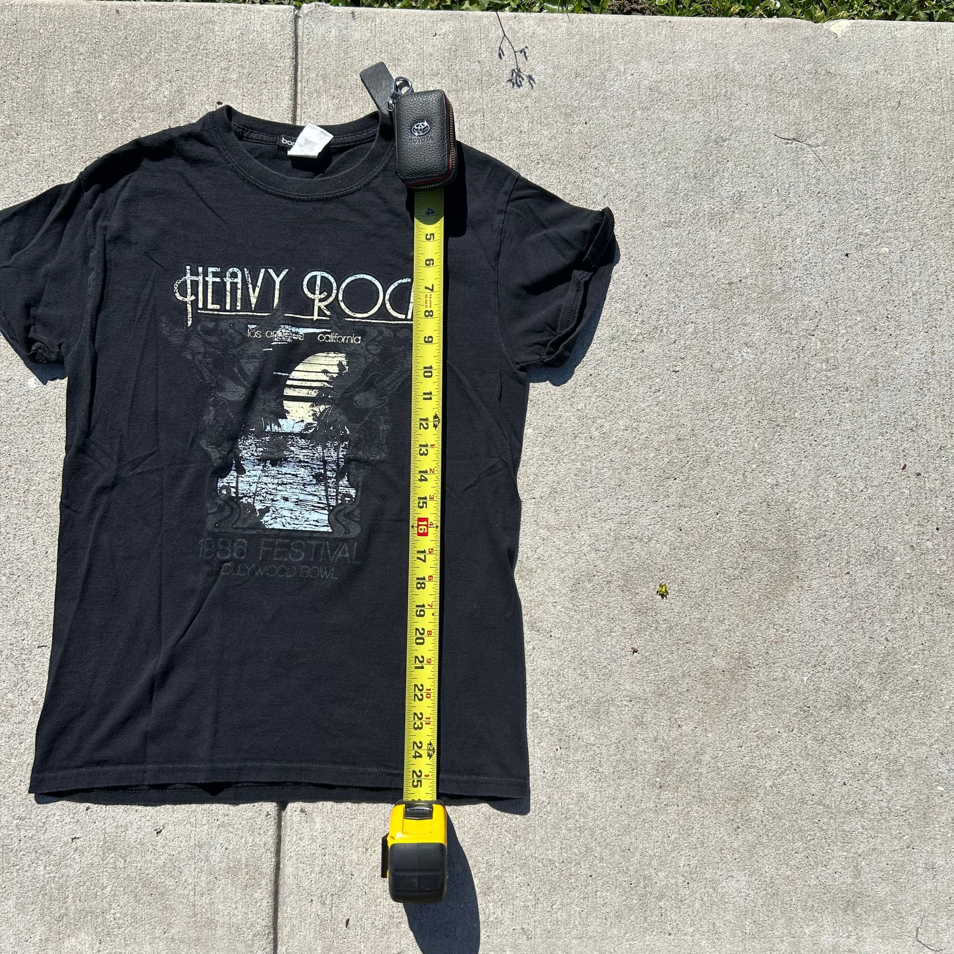 Vintage 1986 Heavy Rock Festival T-Shirt 2