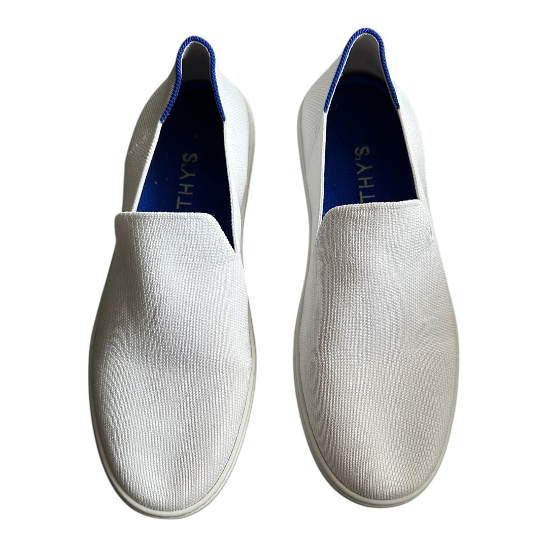 New Rothy's Loafers Size 9.5 White Slip On Shoes 2