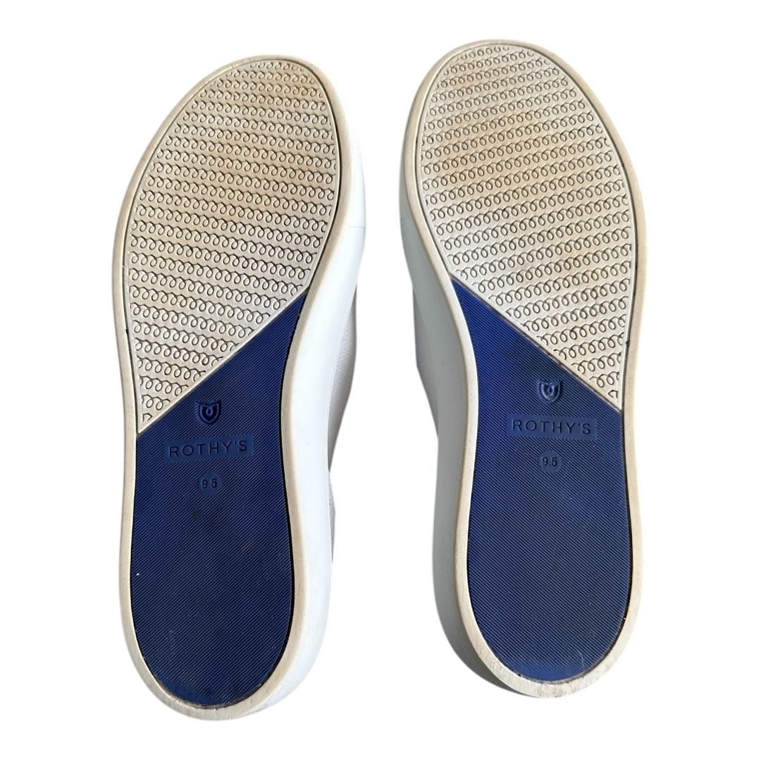 New Rothy's Loafers Size 9.5 White Slip On Shoes 5