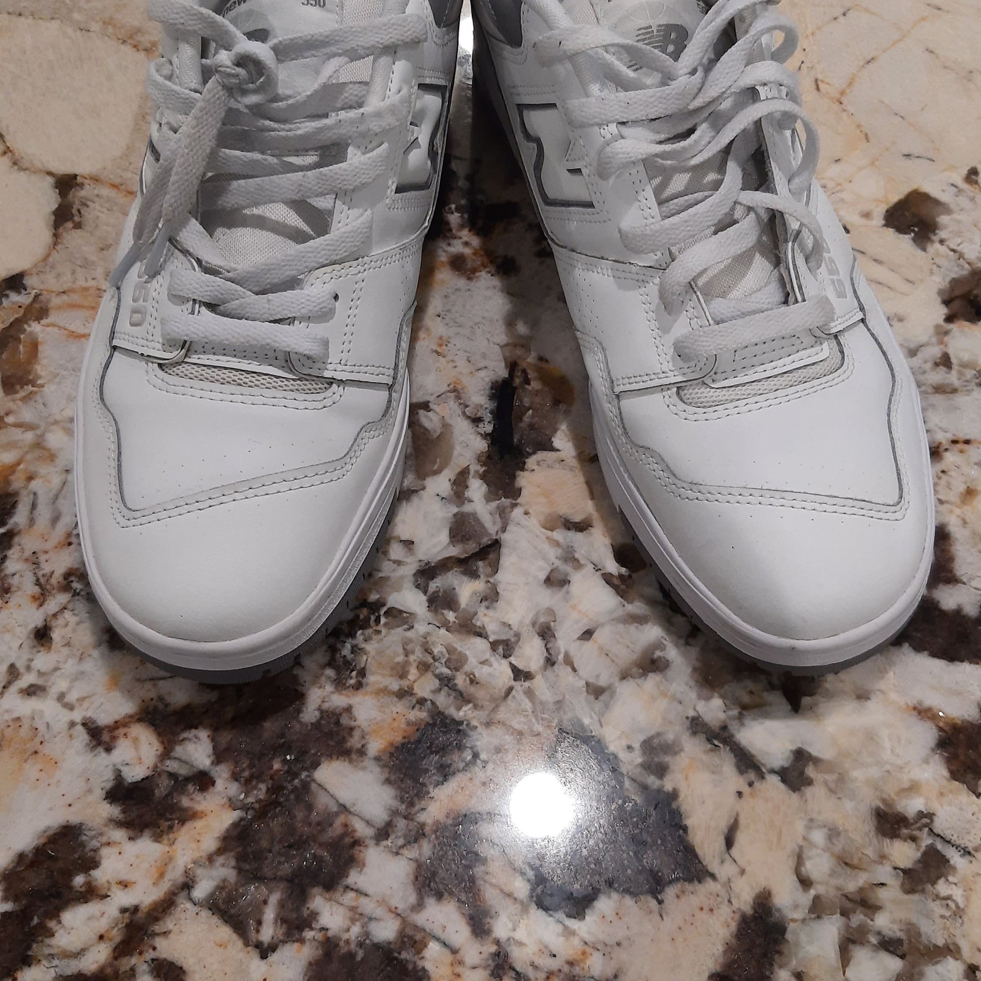 New Balance 550 White nearly New, SiZe US 13 Basketball sneakers 2
