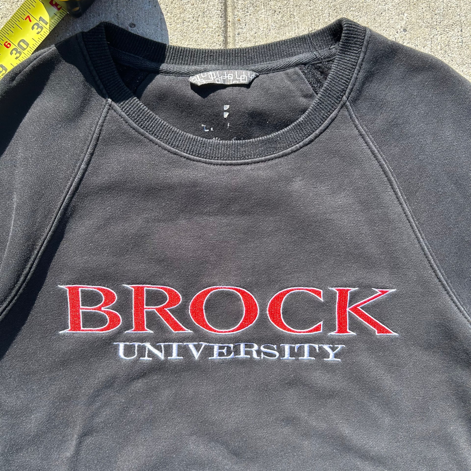 Vintage Y2K Brock University Pullover Sweatshirt 5