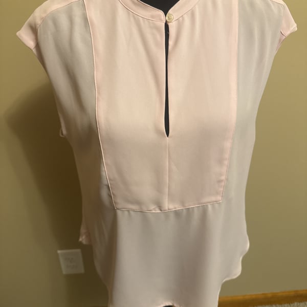 Drapey Cap-sleeve Top For Women -