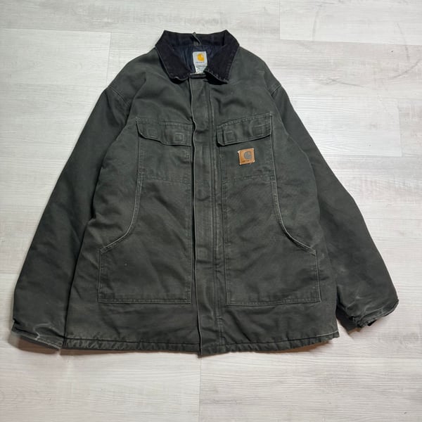 Vintage Carhartt Duck Canvas Jacket - XL Tall