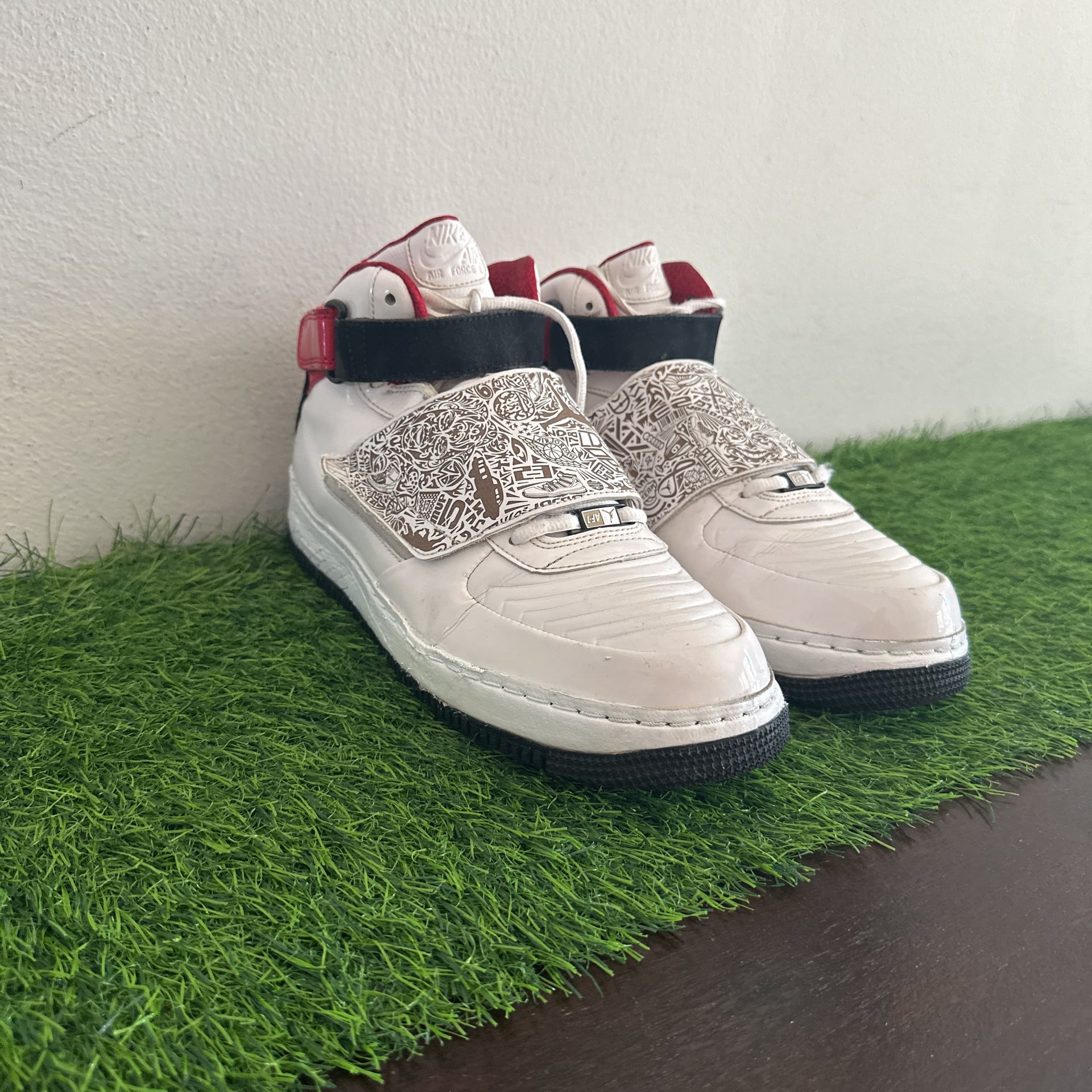 Buy Air Jordan Fusion 2008 'White Varsity Red' - 331823 101 1