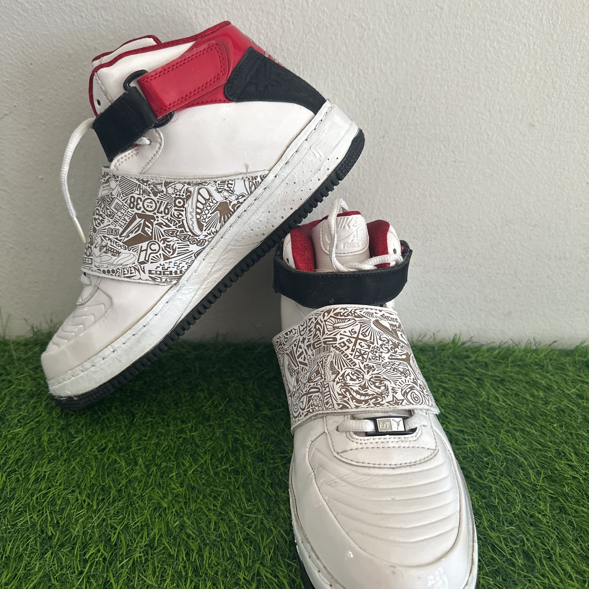 Buy Air Jordan Fusion 2008 'White Varsity Red' - 331823 101 3