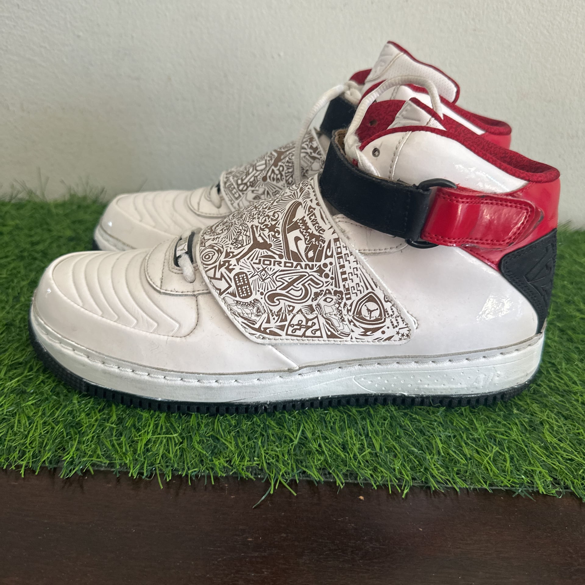 Buy Air Jordan Fusion 2008 'White Varsity Red' - 331823 101 5