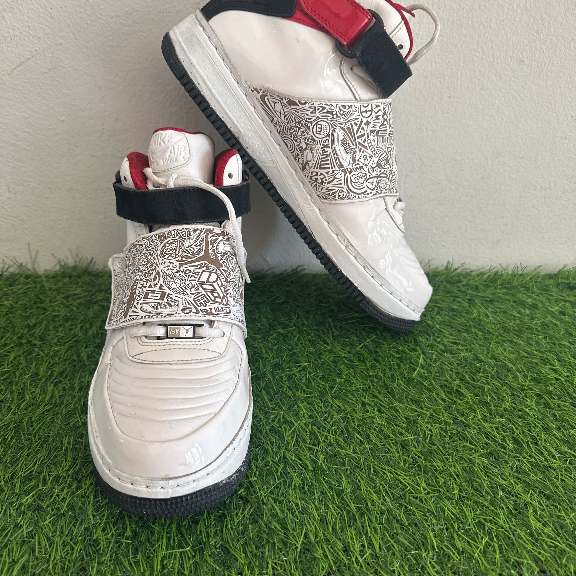 Buy Air Jordan Fusion 2008 'White Varsity Red' - 331823 101 2