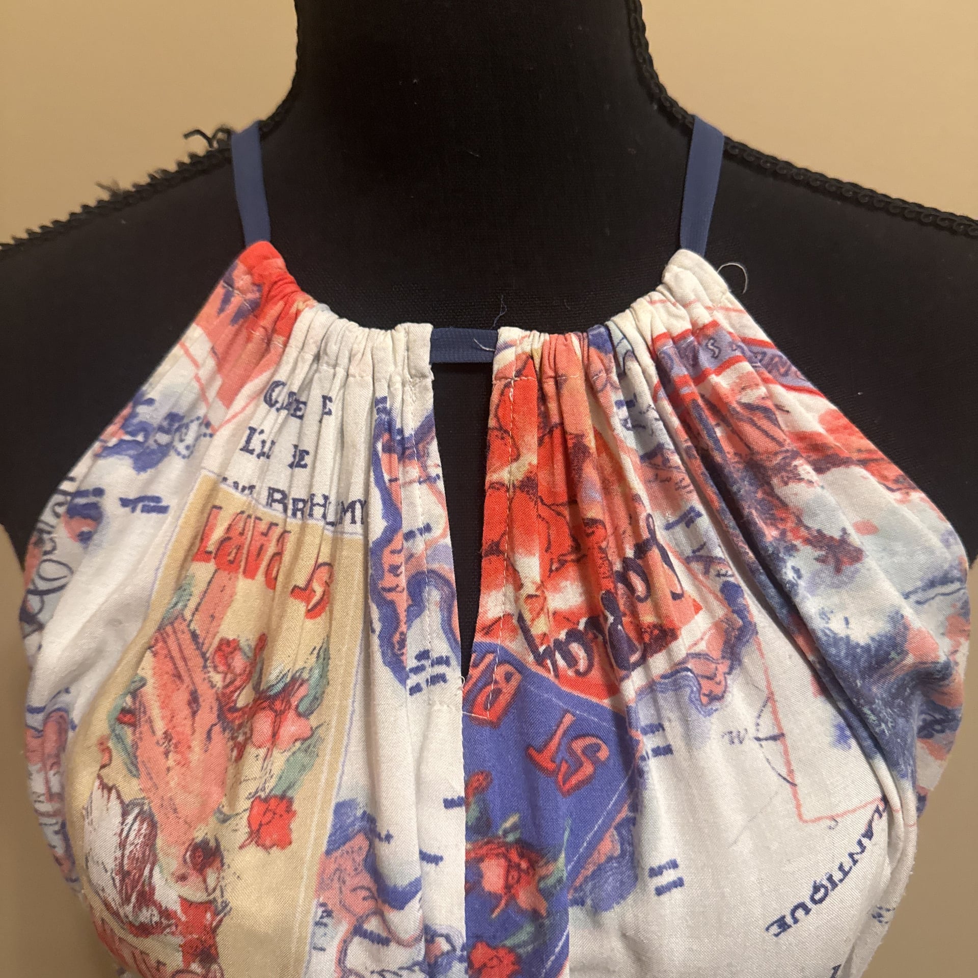 Peter Som Caribbean maxi dress -size s 3