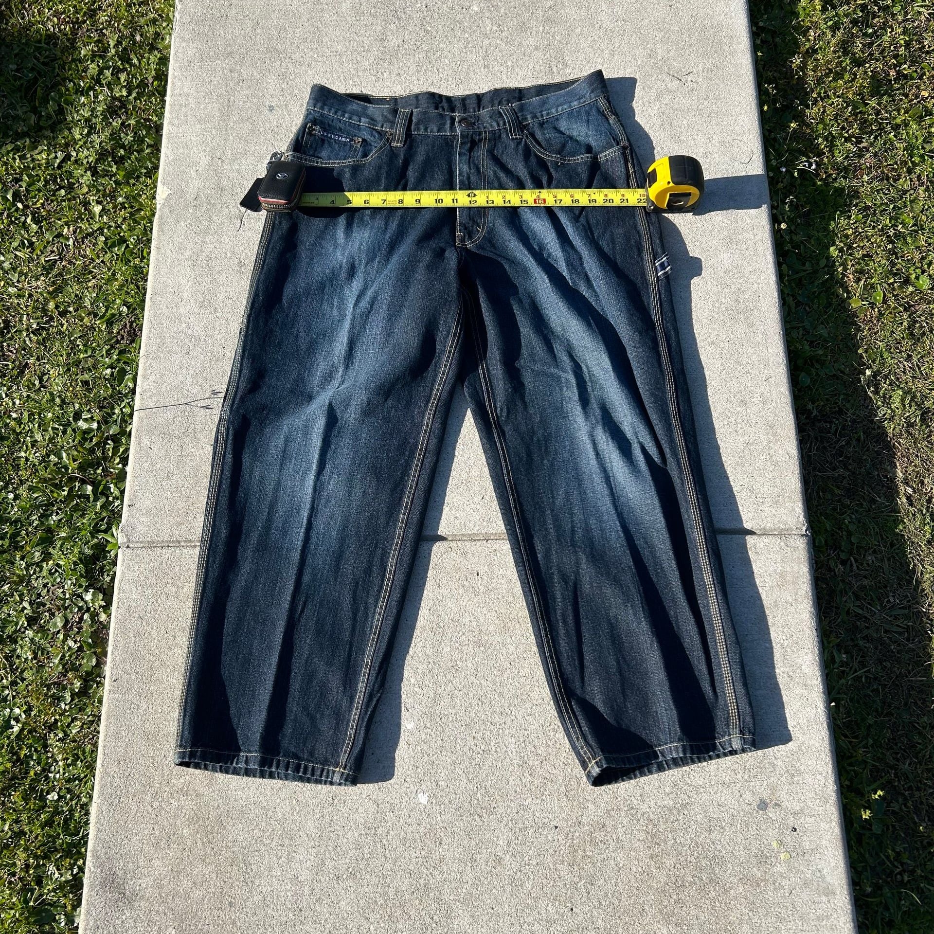 US Polo ASSN x Vintage Denim Jeans x Baggy y2k 1