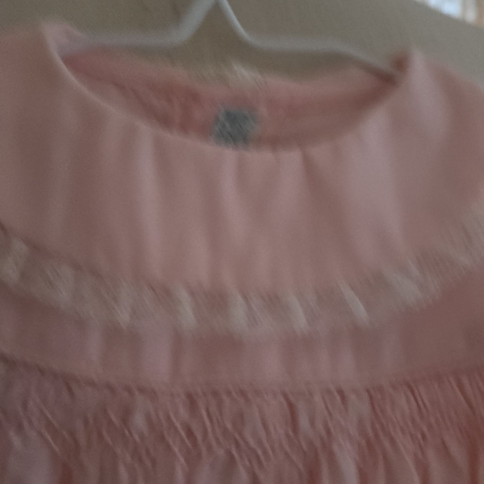 Vintage - CHERUBS - Baby Girl - Pink Embroidered Duck/Bird Lace Dress - Size 0-3 mon. 5