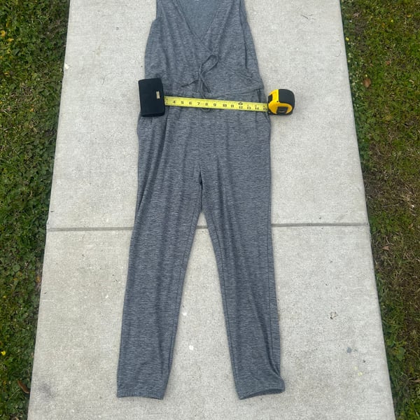 Kyodan Grey Body Suit x Waste Drawstring