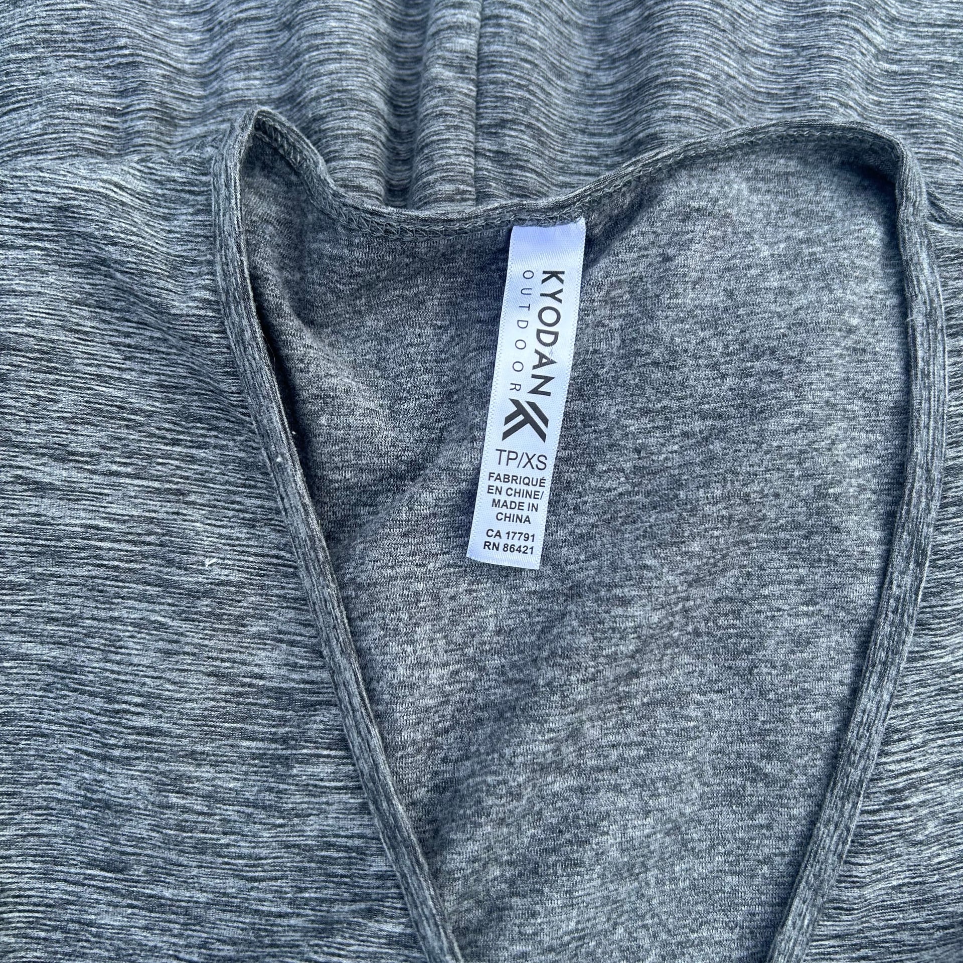 Kyodan Grey Body Suit x Waste Drawstring 4