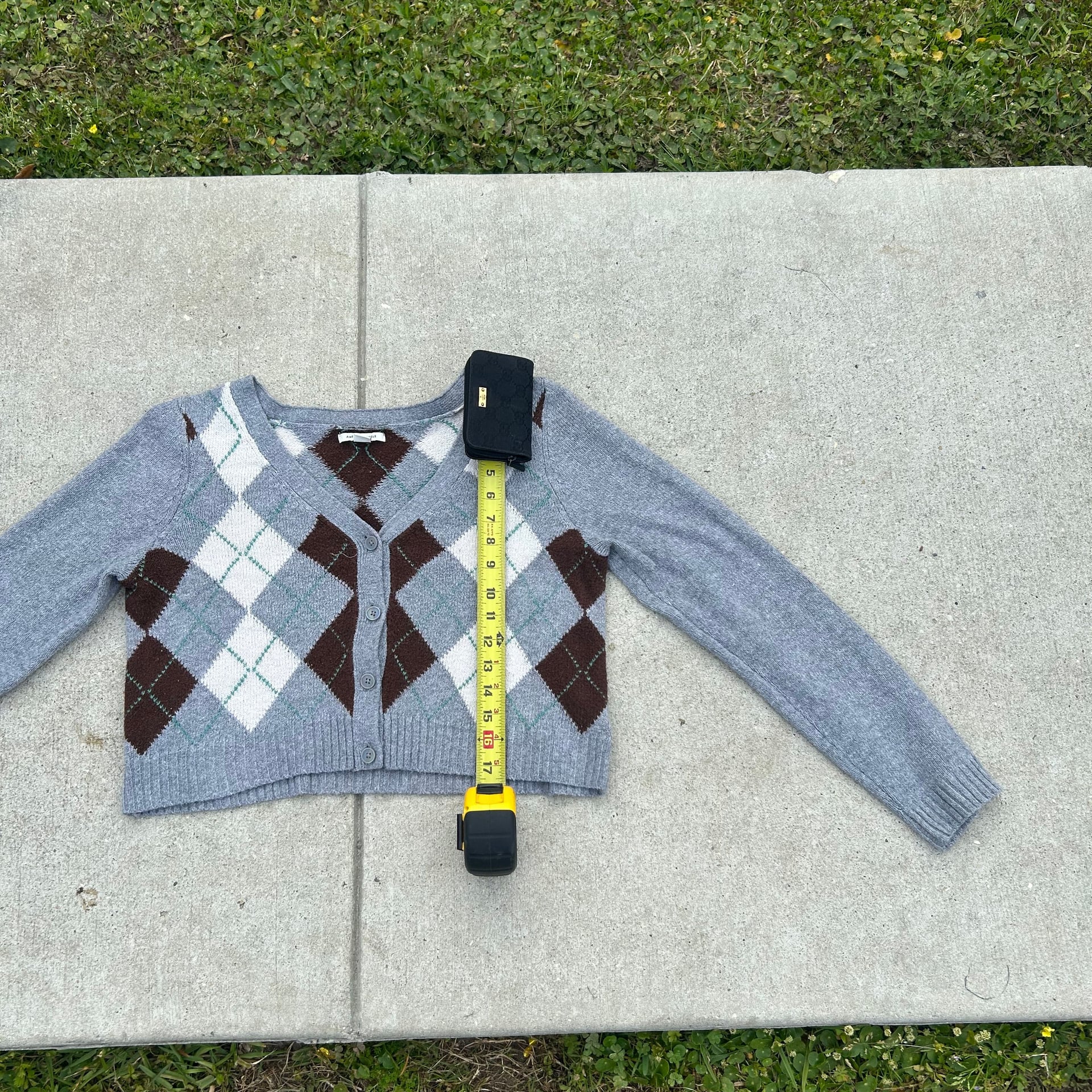 American Eagle Outfitters Cardigan x y2k pattern 2