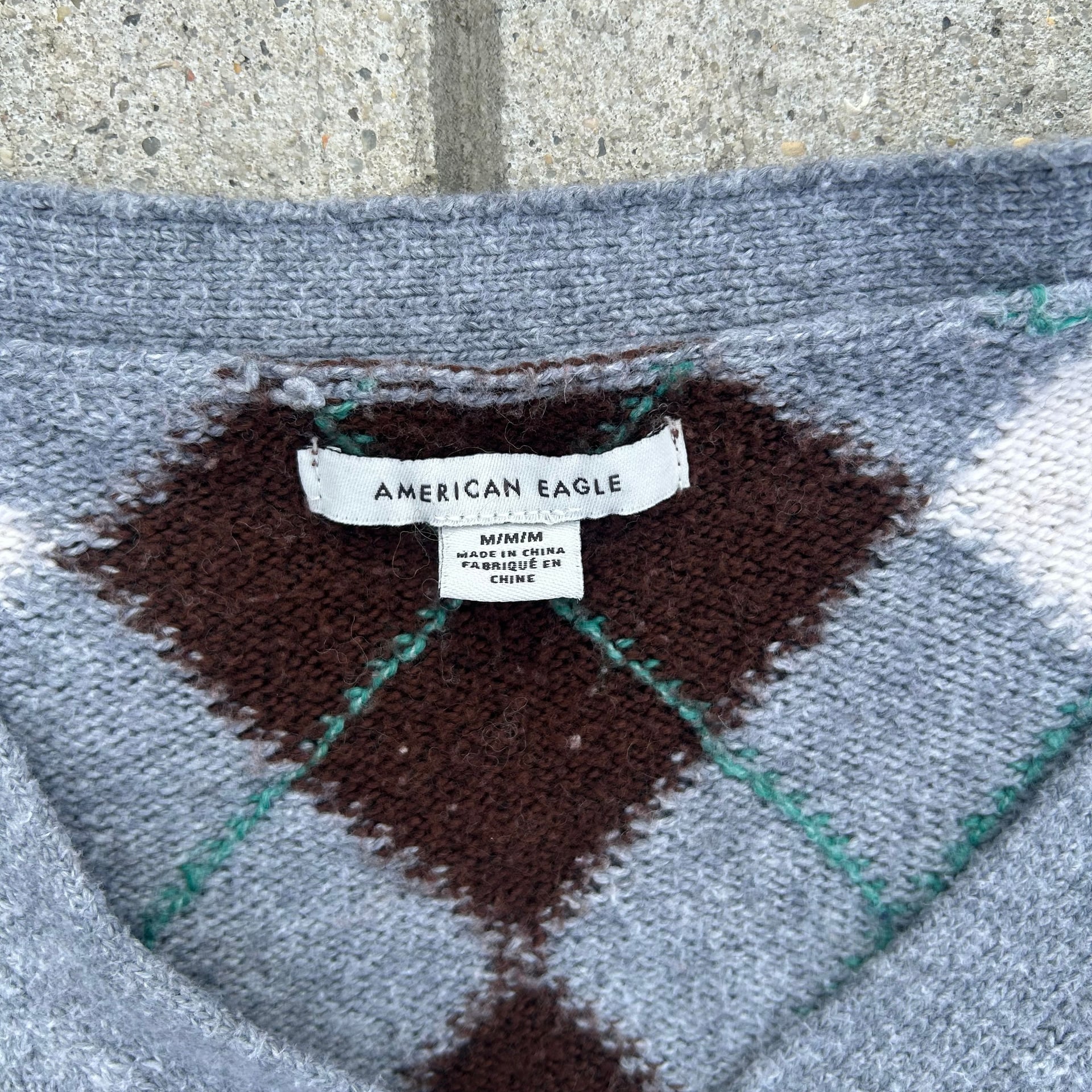 American Eagle Outfitters Cardigan x y2k pattern 5