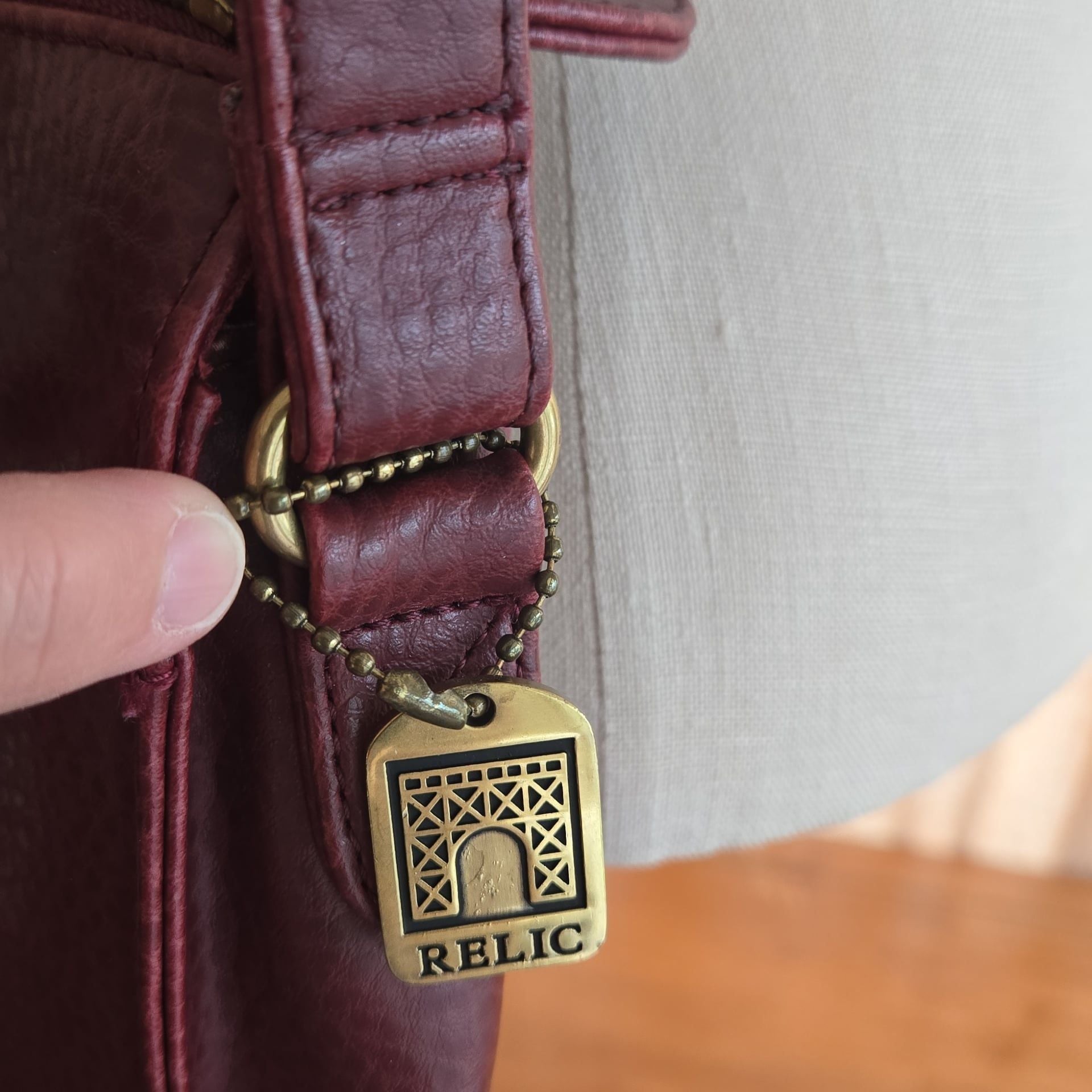Super nice - RELIC - Shoulder bag - burgundy 3
