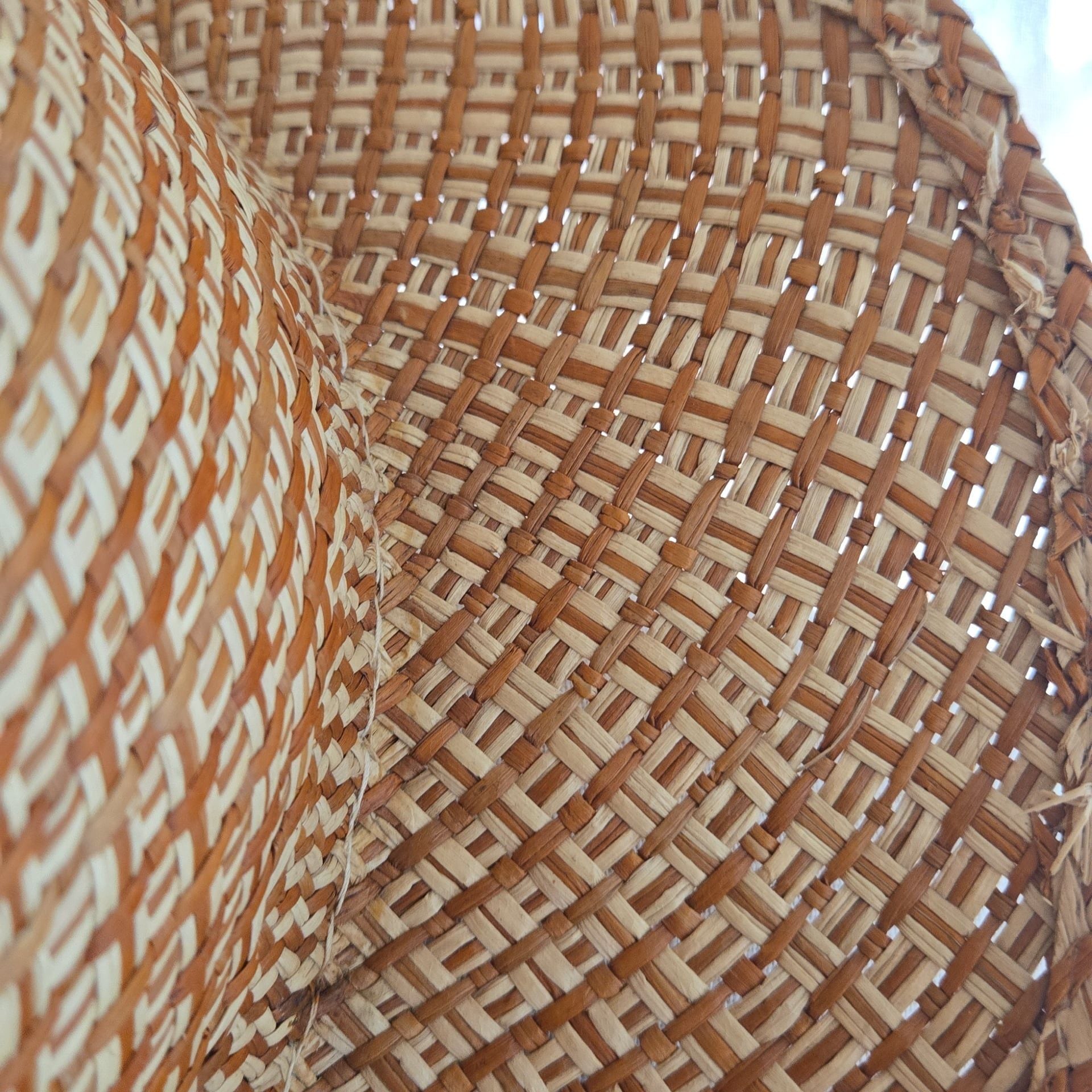Vintage - Braided straw hat - GOVI hat 3