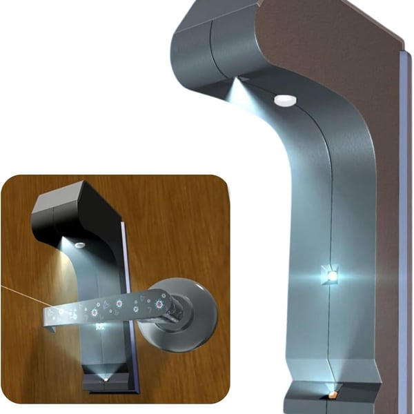 Automatic Door Handle Sanitizer with LED Light