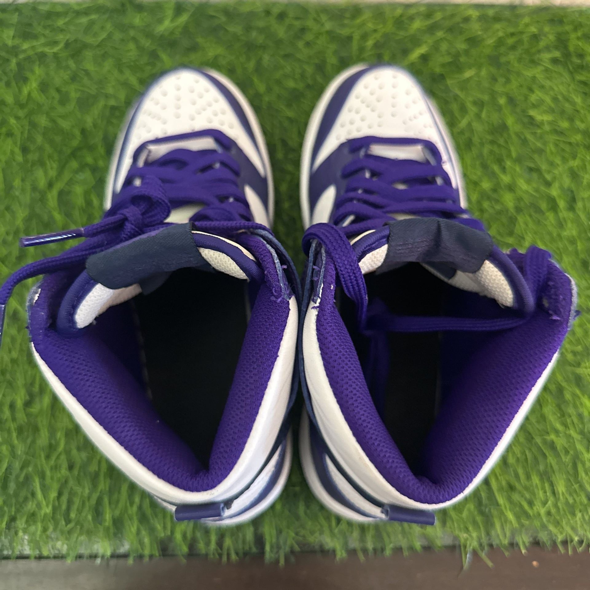 Nike Dunk High Electro Purple Size 4Y 4