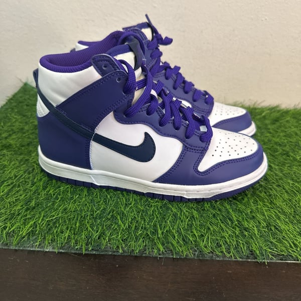 Nike Dunk High Electro Purple Size 4Y