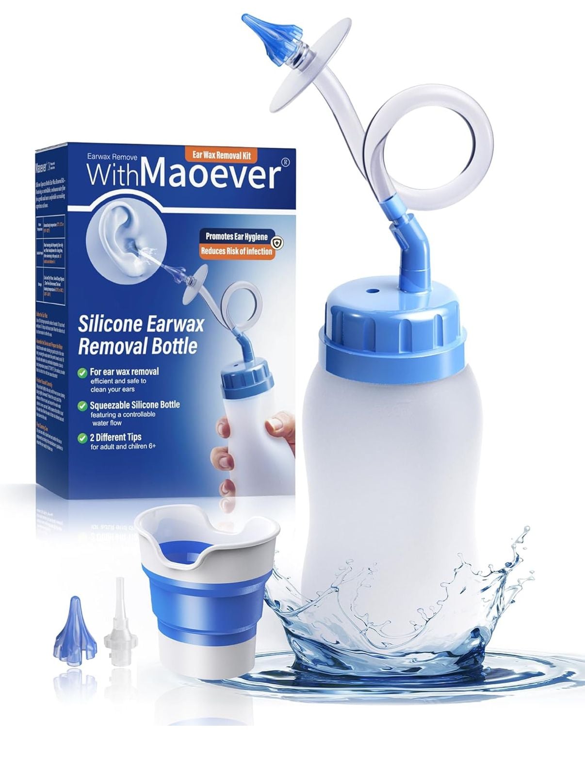 WithMaoever Silicone Earwax Removal Kit 1