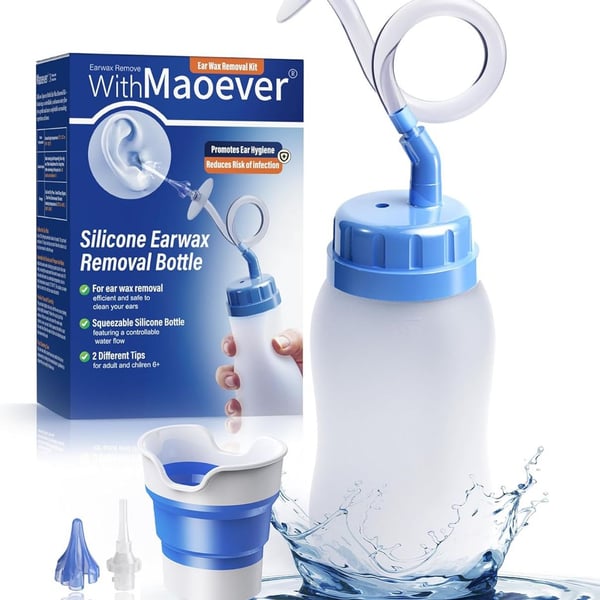 WithMaoever Silicone Earwax Removal Kit