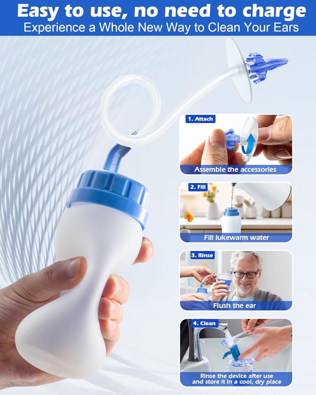 WithMaoever Silicone Earwax Removal Kit 2